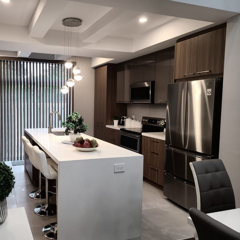 현대 디자인 럭셔리 주방 단위 세트 오래된 주방의 리노베이션을 위한 가구 캐비닛