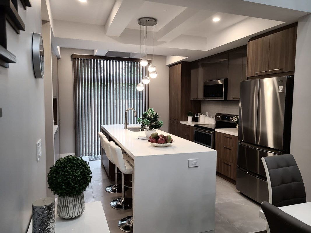 현대 디자인 럭셔리 주방 단위 세트 오래된 주방의 리노베이션을 위한 가구 캐비닛