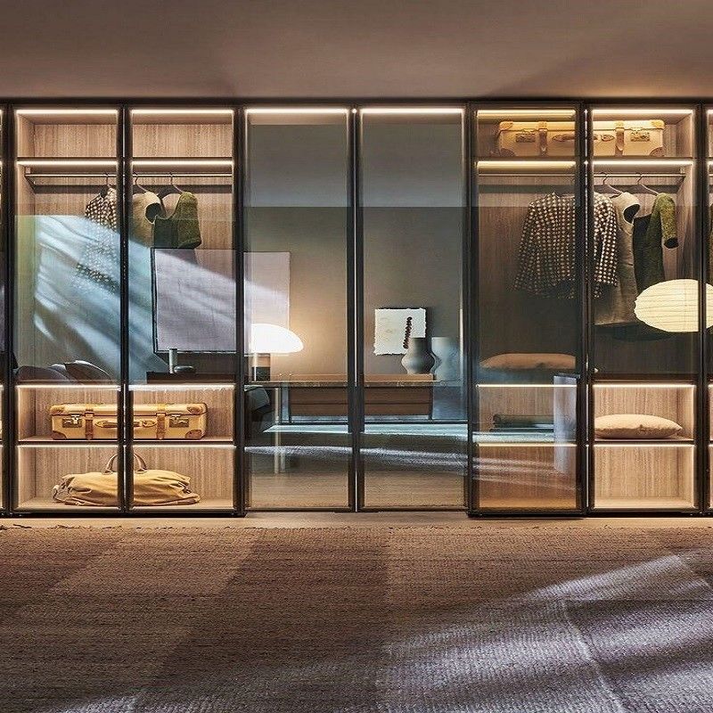 고급 사용자 지정 현대 디자인 옷장 전문 Walk-in Closet 조직