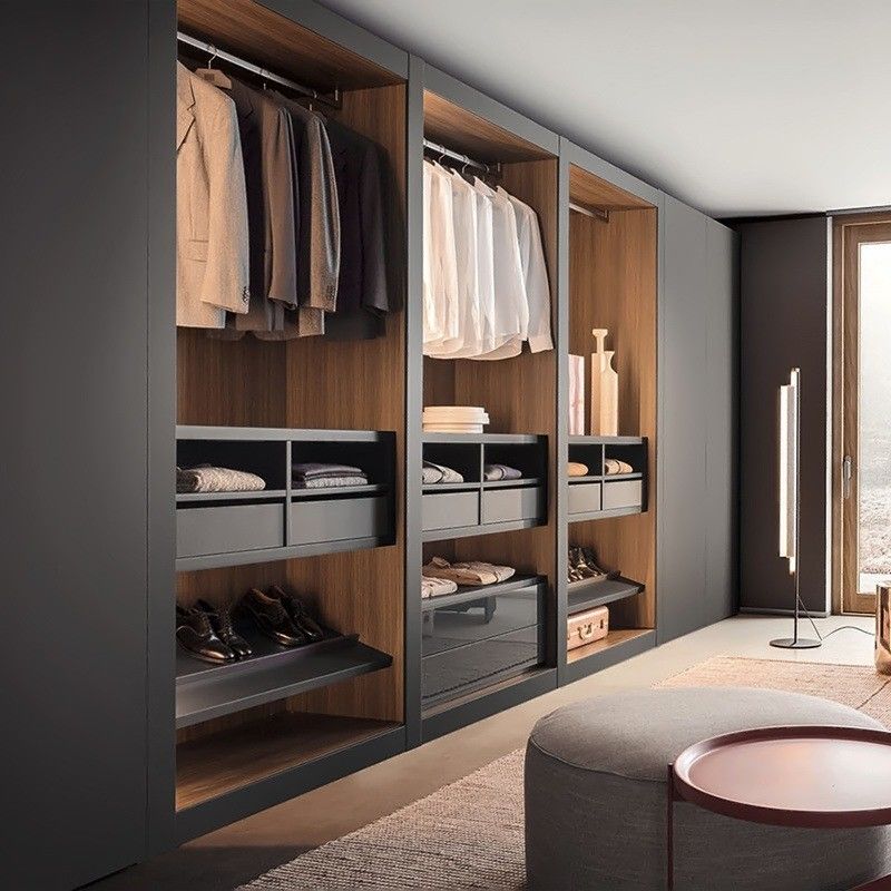 고급 사용자 지정 현대 디자인 옷장 전문 Walk-in Closet 조직