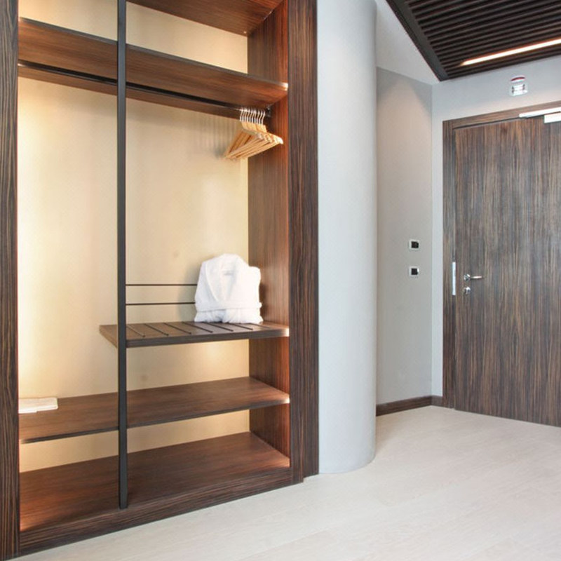 베스트 워크 인 오픈 스타일 하얀 나무 라미네이트 옷장 침실 침실 고급