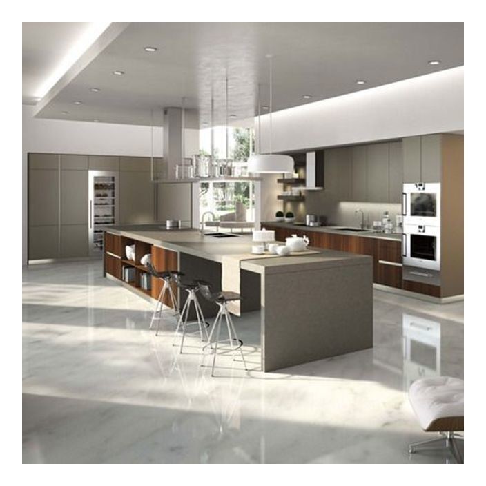 현대적 미니멀리즘 플랜크 고형 목재 캐비닛